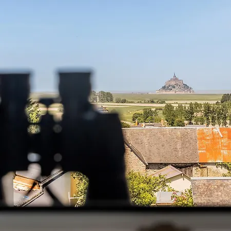 Le Savoir Du Mont, Vue Mont-saint-michel Feriehus *
