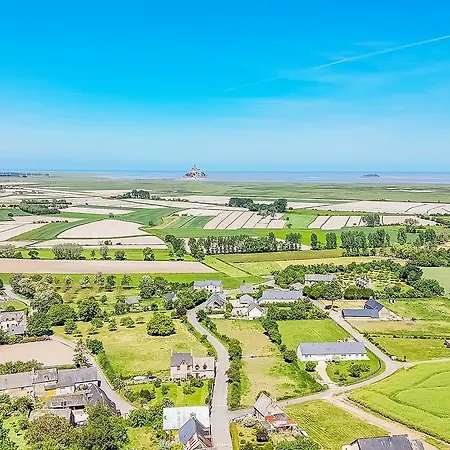 Tatil Evi Le Savoir Du Mont, Vue Mont-saint-michel Huisnes-sur-Mer