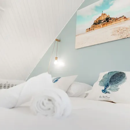 Tatil Evi Le Savoir Du Mont, Vue Mont-saint-michel Huisnes-sur-Mer