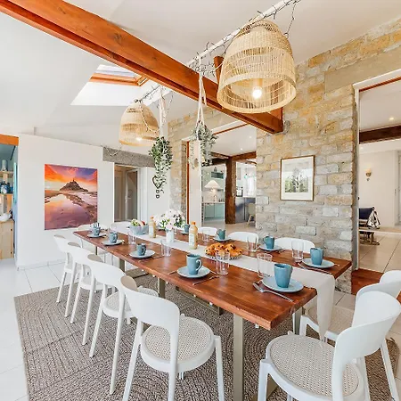 Tatil Evi Le Savoir Du Mont, Vue Mont-saint-michel