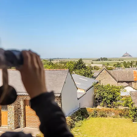 Le Savoir Du Mont, Vue Mont-saint-michel Feriehus Huisnes-sur-Mer