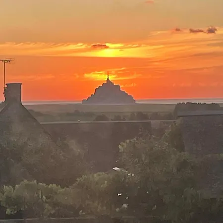 Le Savoir Du Mont, Vue Mont-saint-michel Tatil Evi *