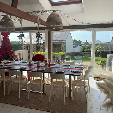 Le Savoir Du Mont, Vue Mont-saint-michel Tatil Evi