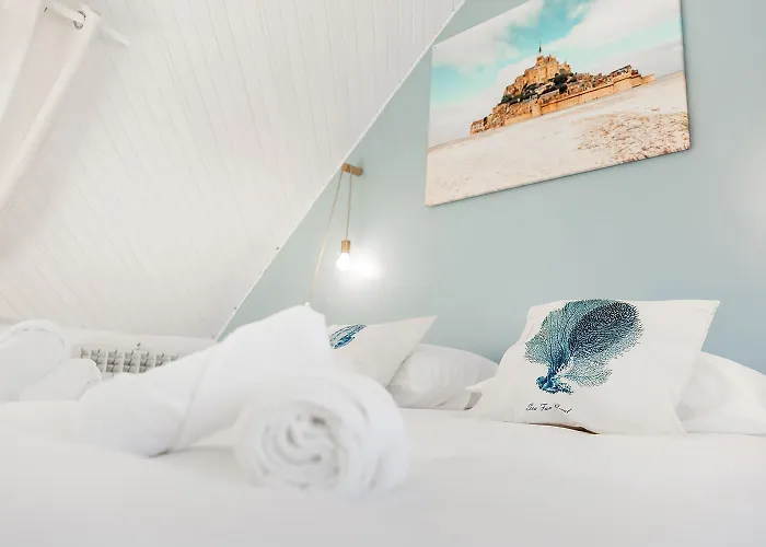 בית נופש Le Savoir Du Mont, Vue Mont-saint-michel Huisnes-sur-Mer