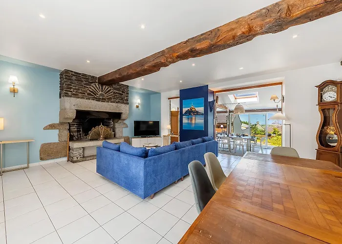 Le Savoir Du Mont, Vue Mont-saint-michel בית נופש *