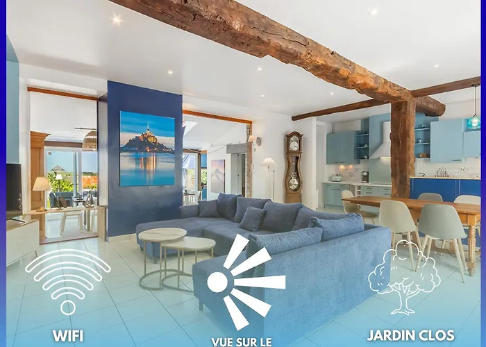 Le Savoir Du Mont, Vue Mont-saint-michel בית נופש *